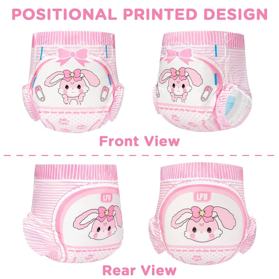 Littleforbig 保育園セット ABDL Amazon.com: Littleforbig Adult Printed Diaper 10 Pieces